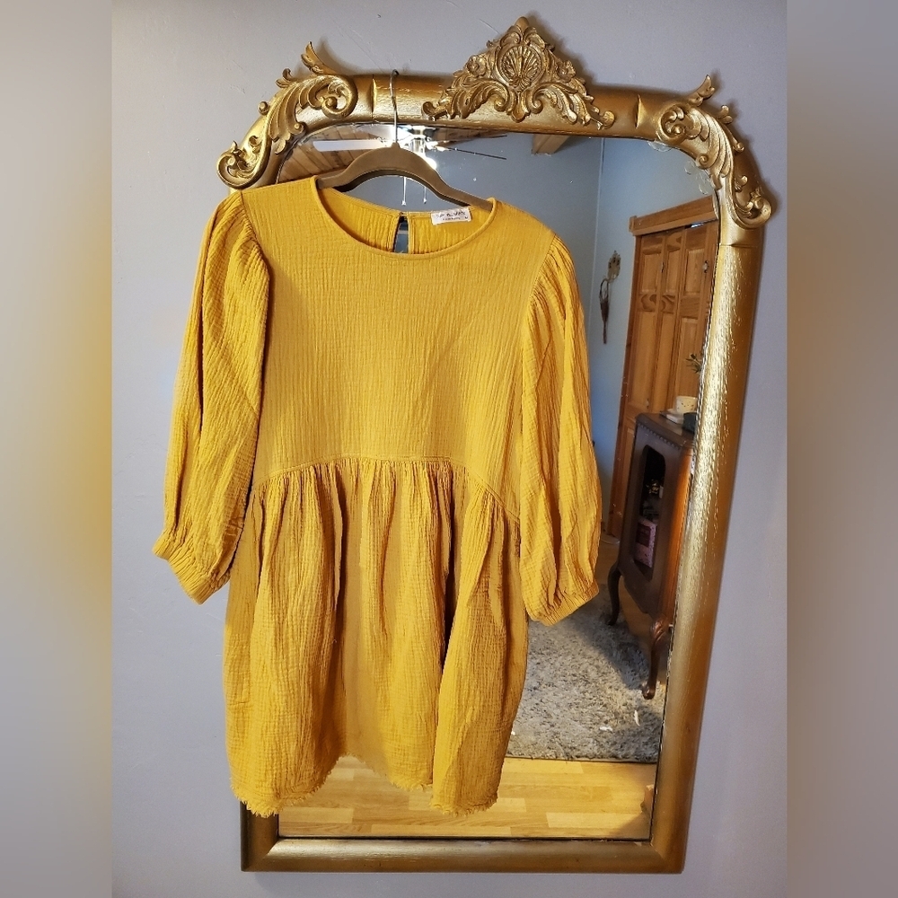 Mustard Yellow Women's Top - Picture 10 of 10